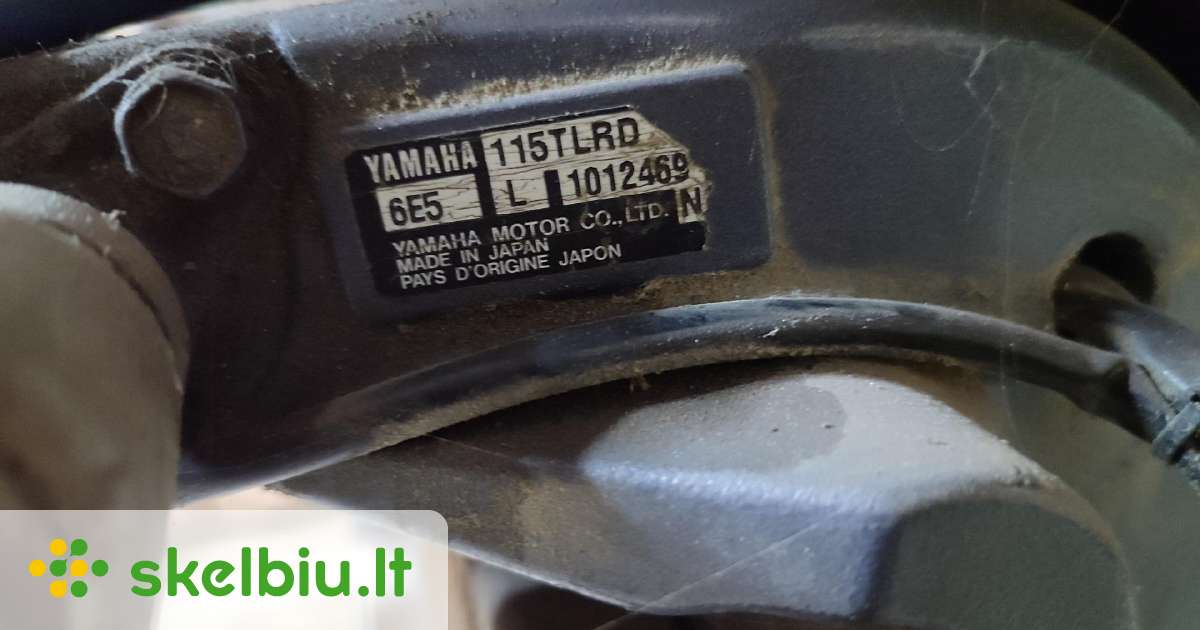 Parduodu Valties Varikl Yamaha V Skelbiu Lt