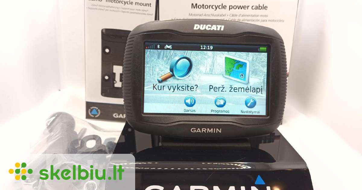 Garmin Zumo 390lm moto atv GPS nav eu ir lt bekelė Skelbiu lt