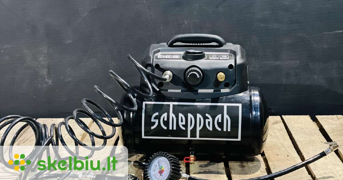 Kompresorius Hc Scheppach Hc Skelbiu Lt