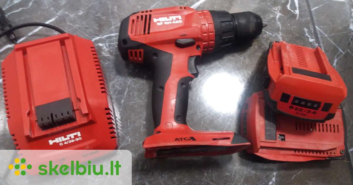 Hilti Suktuvas Grestuvas Sf H A Skelbiu Lt