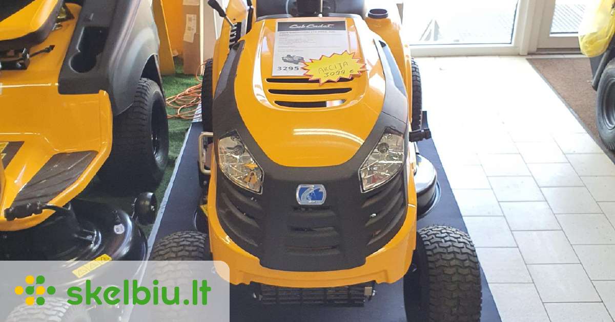 Vejos Traktoriukas Lt Nr Cub Cadet Skelbiu Lt