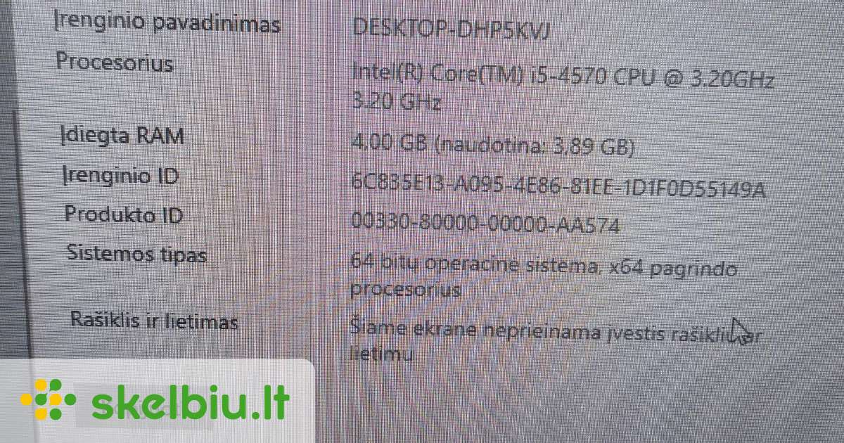 Parduodu Hp Stacionaru Kompiuteri Skelbiu Lt