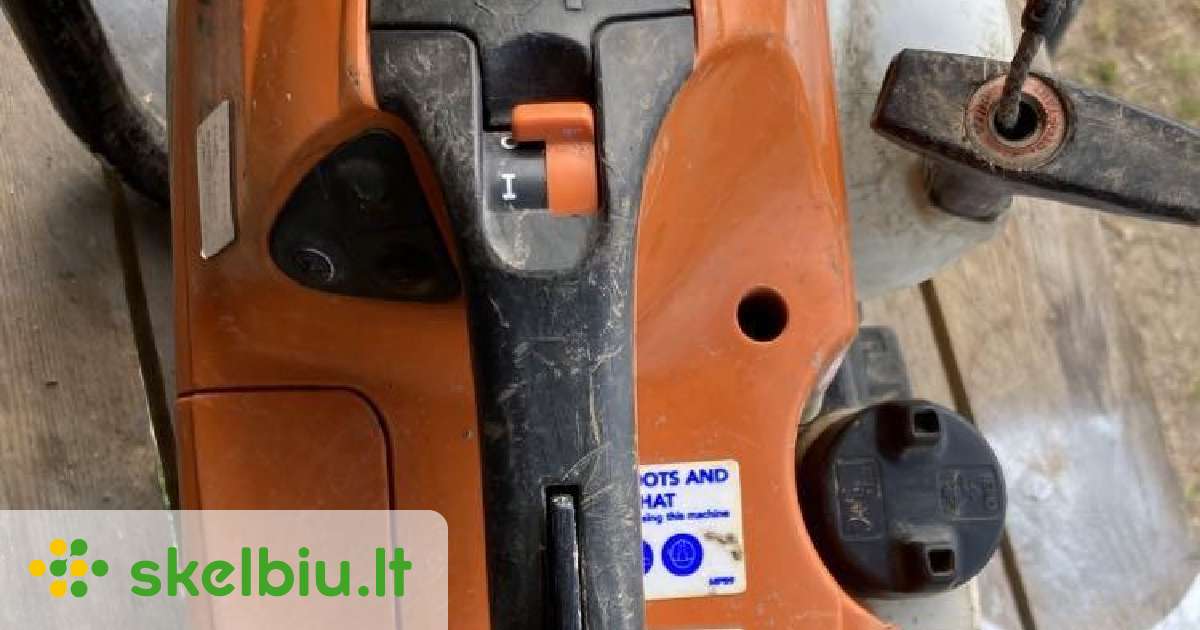 Betono Trinkeliu Pjaustykle Stihl Ts480i Skelbiu Lt