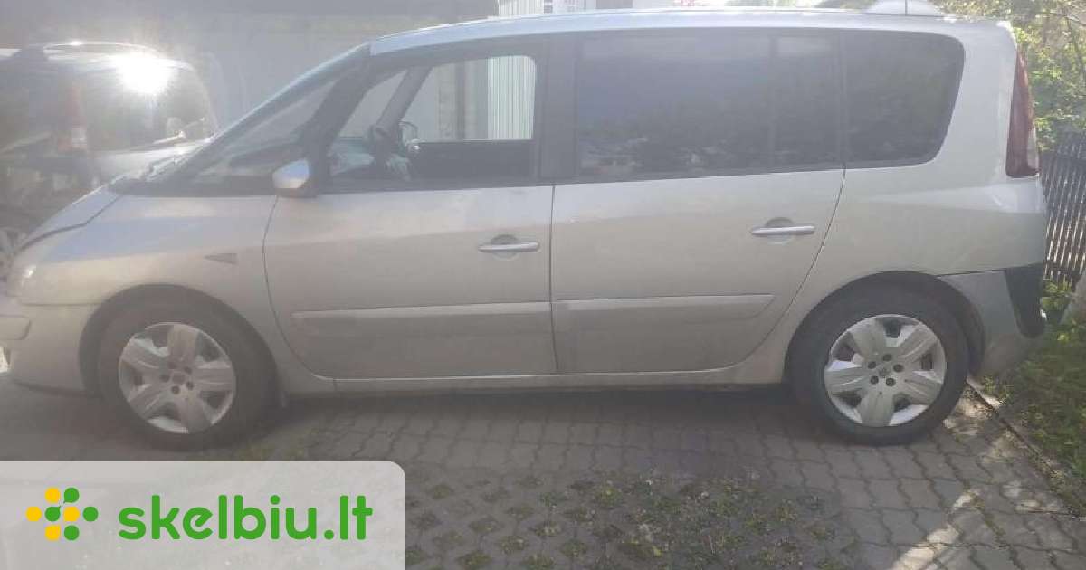 Renault Espace Su Ta Skelbiu Lt