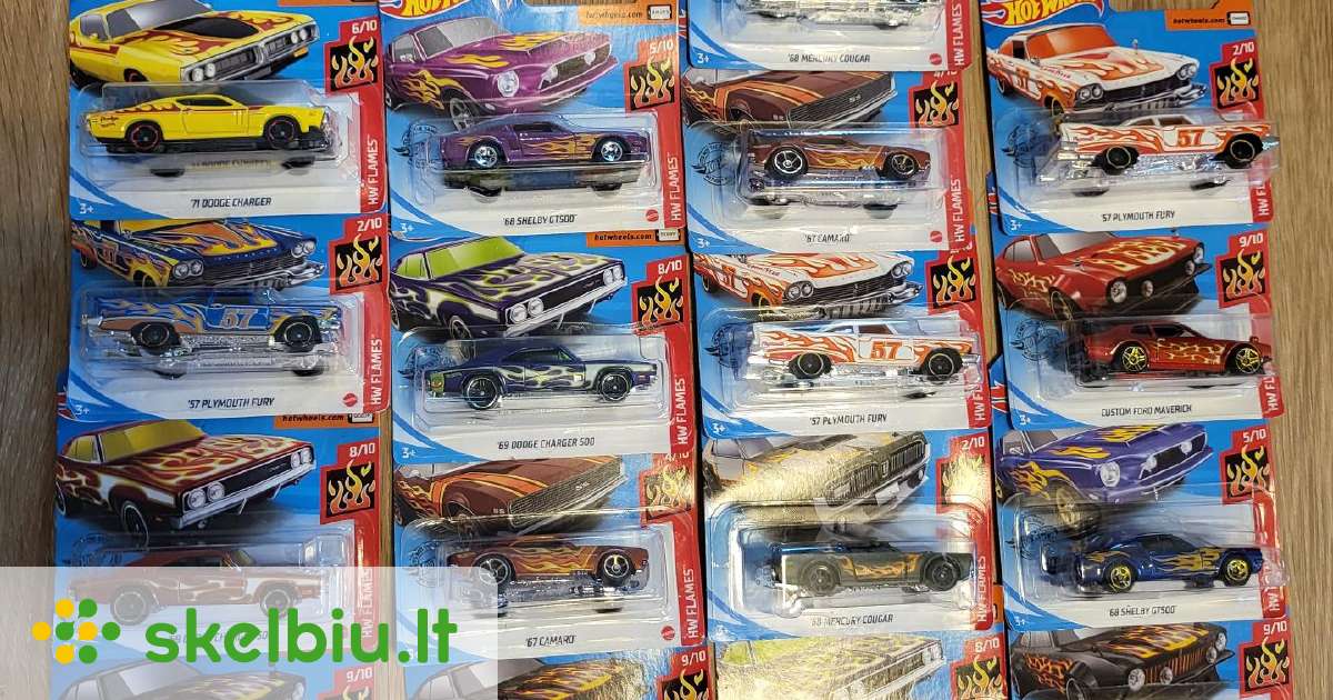 Hot Wheels Hw Flames Modeliukai Skelbiu Lt