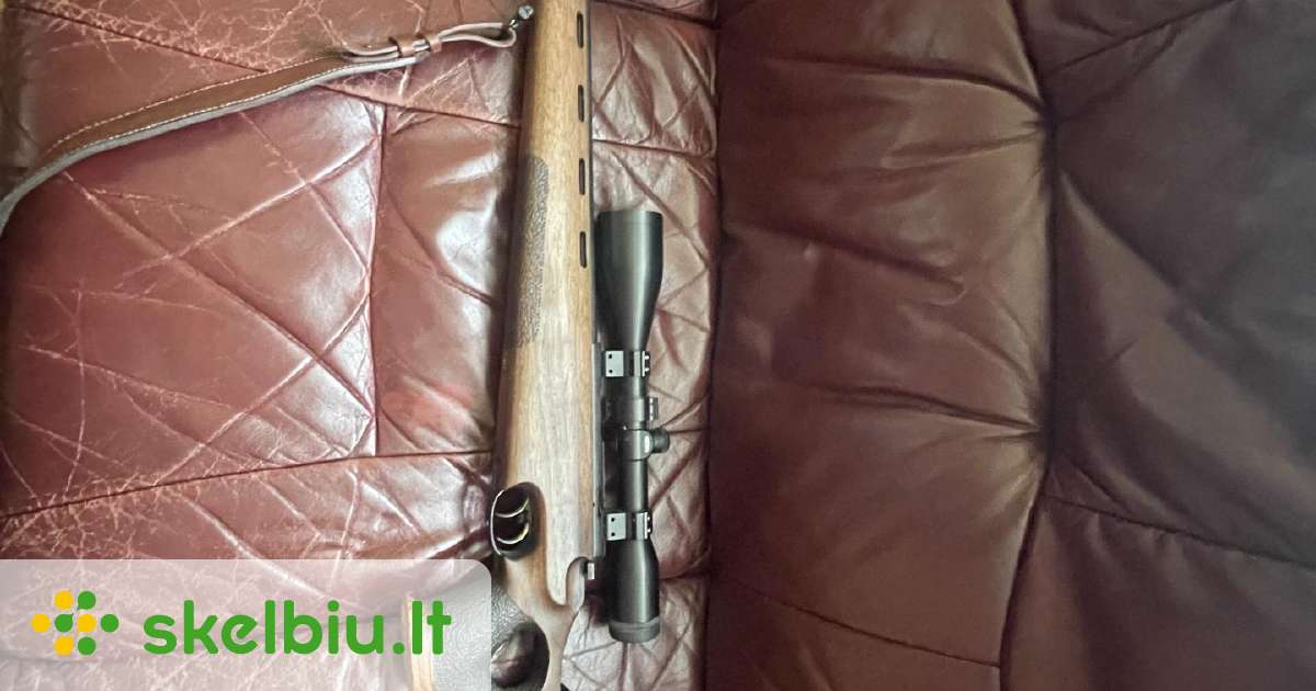 Parduodu graižtvinį šautuvą Walther 22 hornet Skelbiu lt