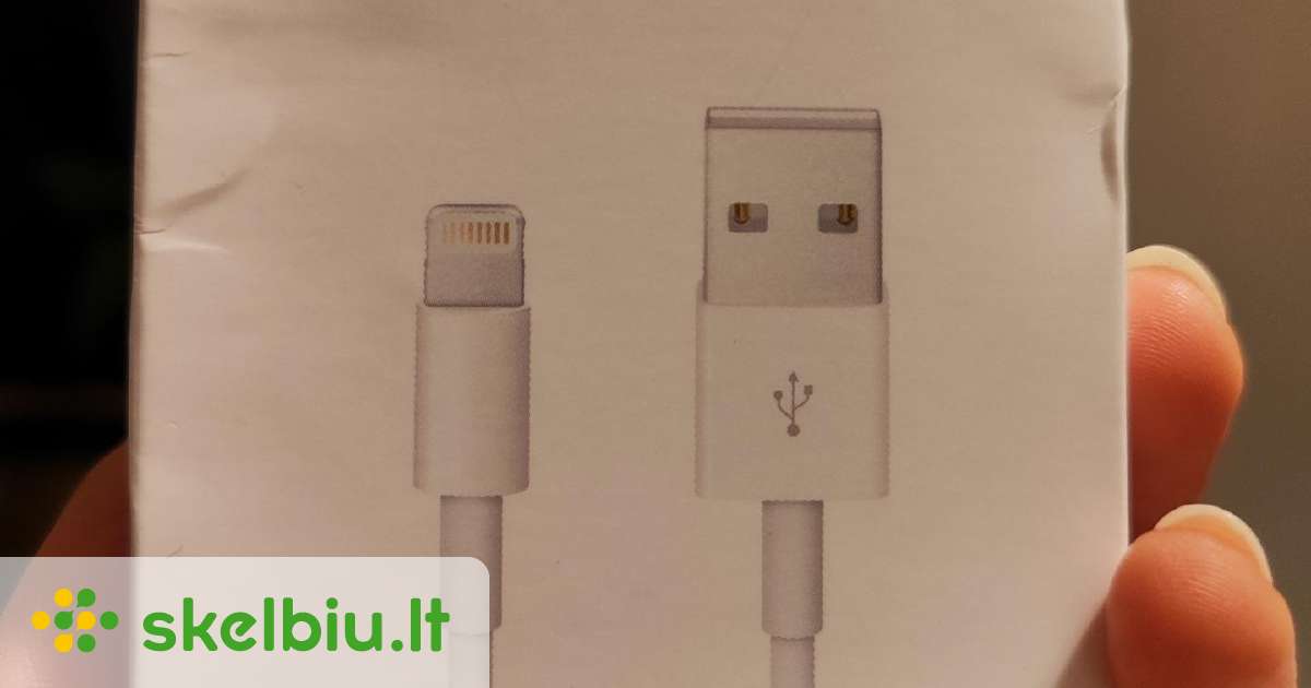 Apple Lightning To Usb Laidas 1m Skelbiu Lt