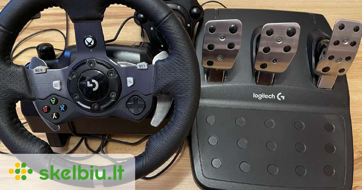 Žaidimo vairas logitech G920 Skelbiu lt