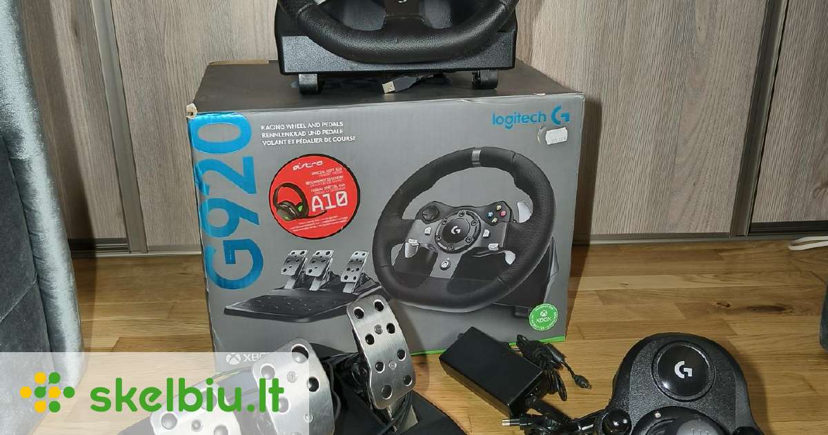 Logitech G920 Vairas Su Pedalais Ir Shifteriu Skelbiu Lt