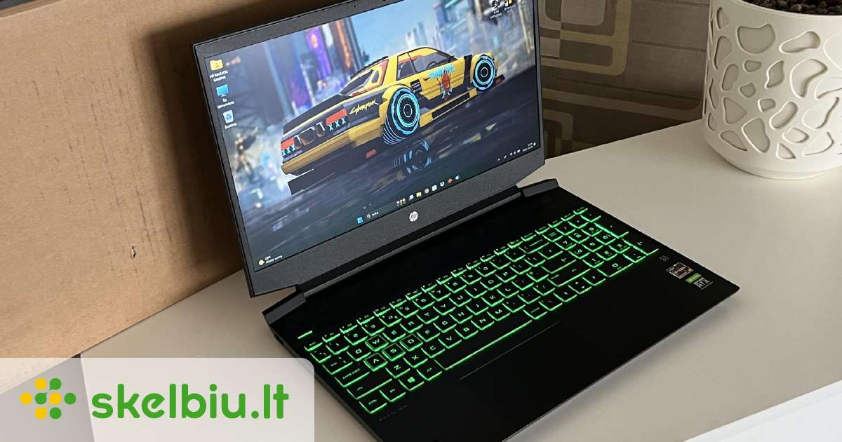 Parduodamas Hp Pavilion Gaming Su Rtx 3050 Skelbiu Lt