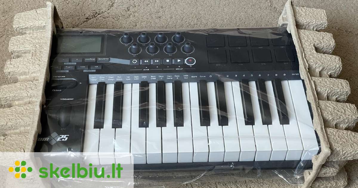 M Audio Axiom Usb Midi Klaviat Ra Skelbiu Lt