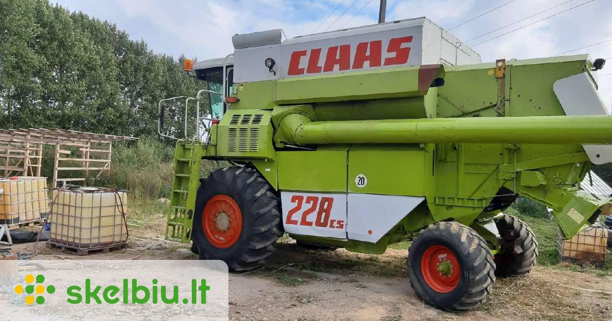 Claas 228 Kaisiadoriu R Skelbimai Skelbiu Lt