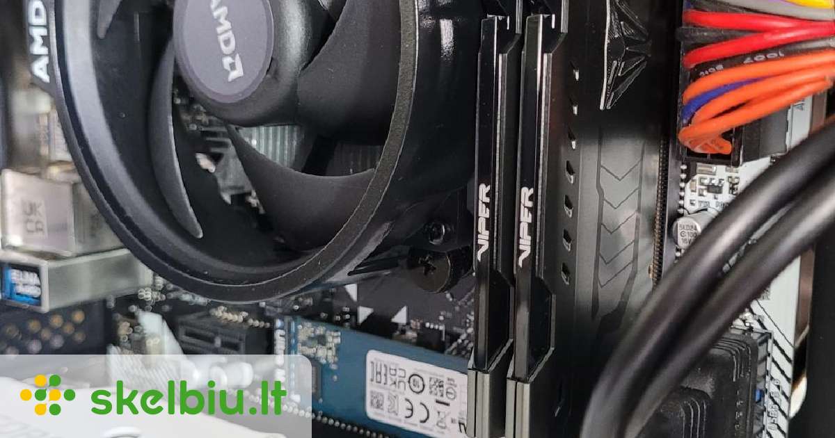 Naujas Ryzen 5600 Su Rtx 3070 Skelbiu Lt