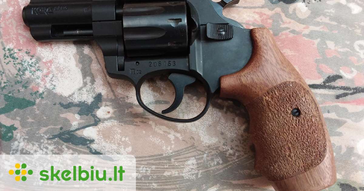 Revolveris Kora Brno Kalibras 22wmr Skelbiu Lt