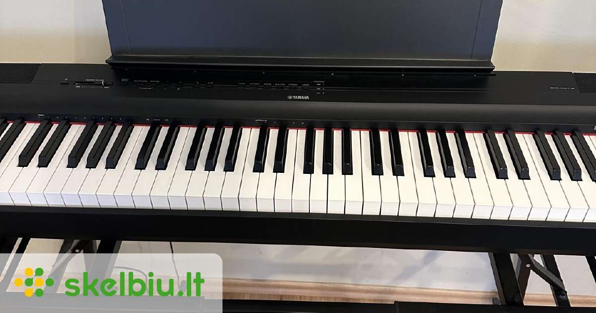 Naudotas Skaitmeninis Pianinas Yamaha P Skelbiu Lt