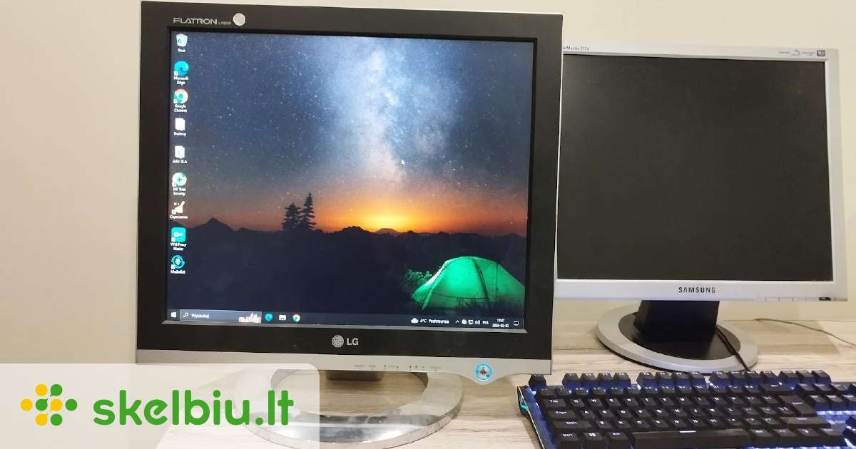 LG Flatron L1920p Monitorius Skelbiu Lt