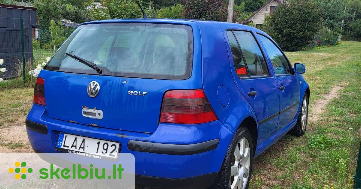 Parduodamas Vw Golf 4 Skelbiu Lt