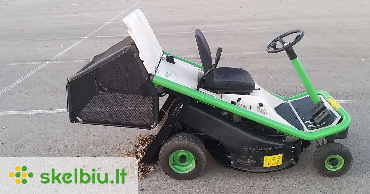 Sodo Traktorius Zoliapjove Etesia Bahia Rideris Skelbiu Lt