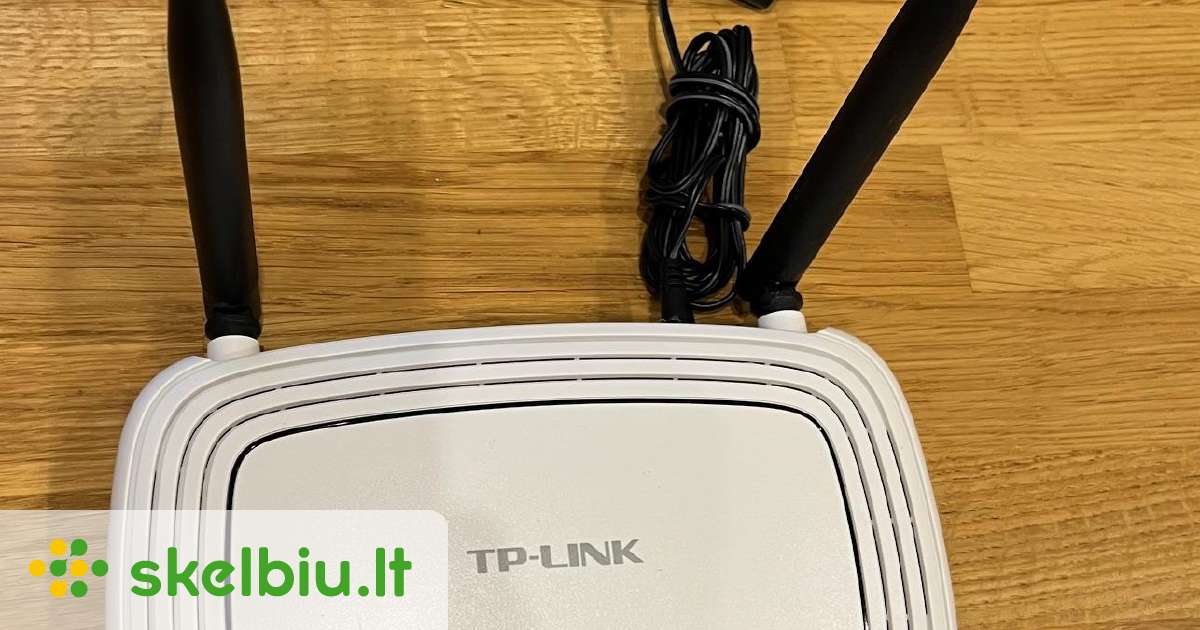 Wifi N Router Tp Link Tl Wr N Mbps Port Skelbiu Lt