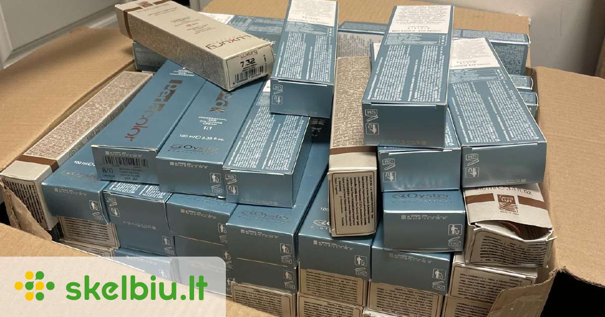 Plaukų dažai perlacolor ir luxury viskas už 20eur Skelbiu lt