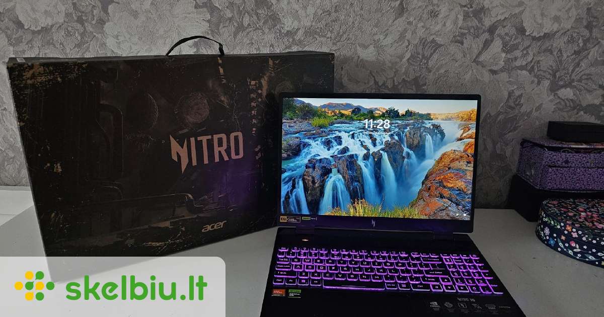 Acer Nitro Gaming Laptop Rtx Skelbiu Lt