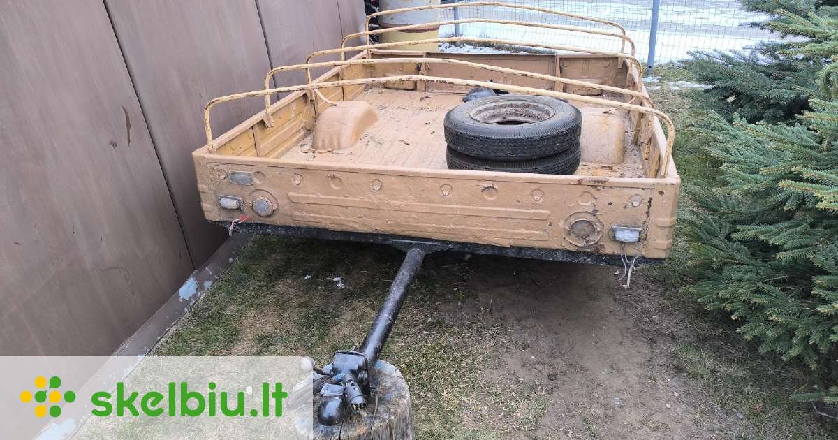 Automobilio Priekaba Skelbiu Lt