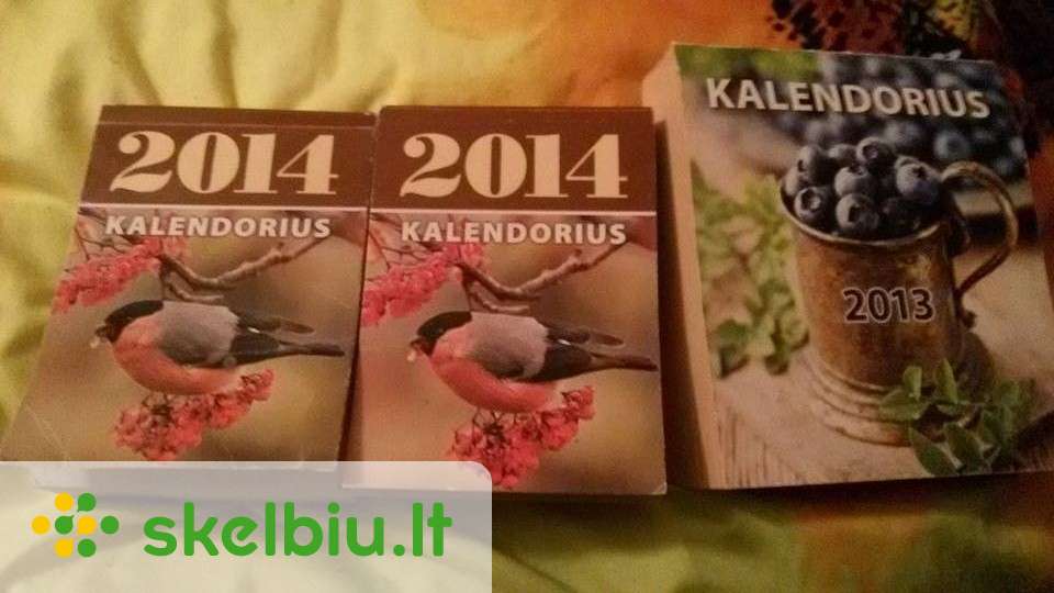 Kalendoriaus Lapeliai Parduodu Visus Kalendorius Skelbiu Lt