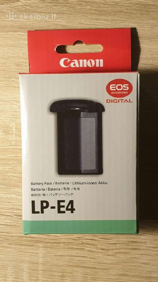 Canon Battery Pack Lp E4 Skelbiu Lt