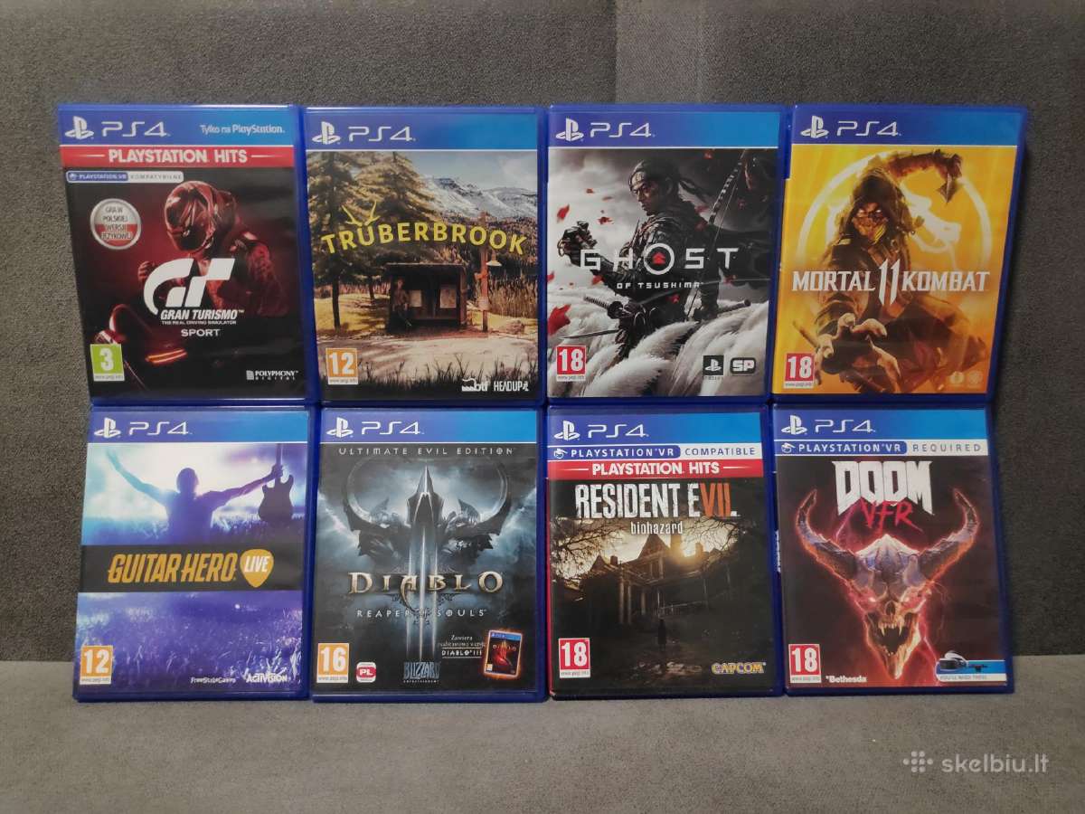 Playstation 4 žaidimai ps4 ps5 Skelbiu lt