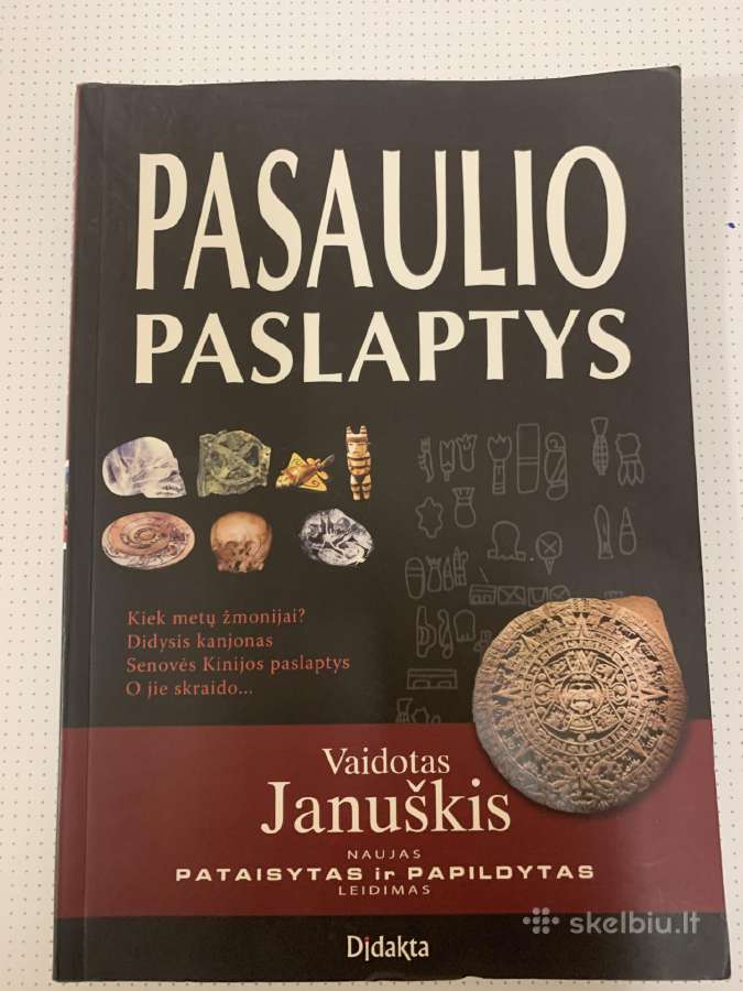 Knyga Pasaulio Paslaptys Skelbiu Lt