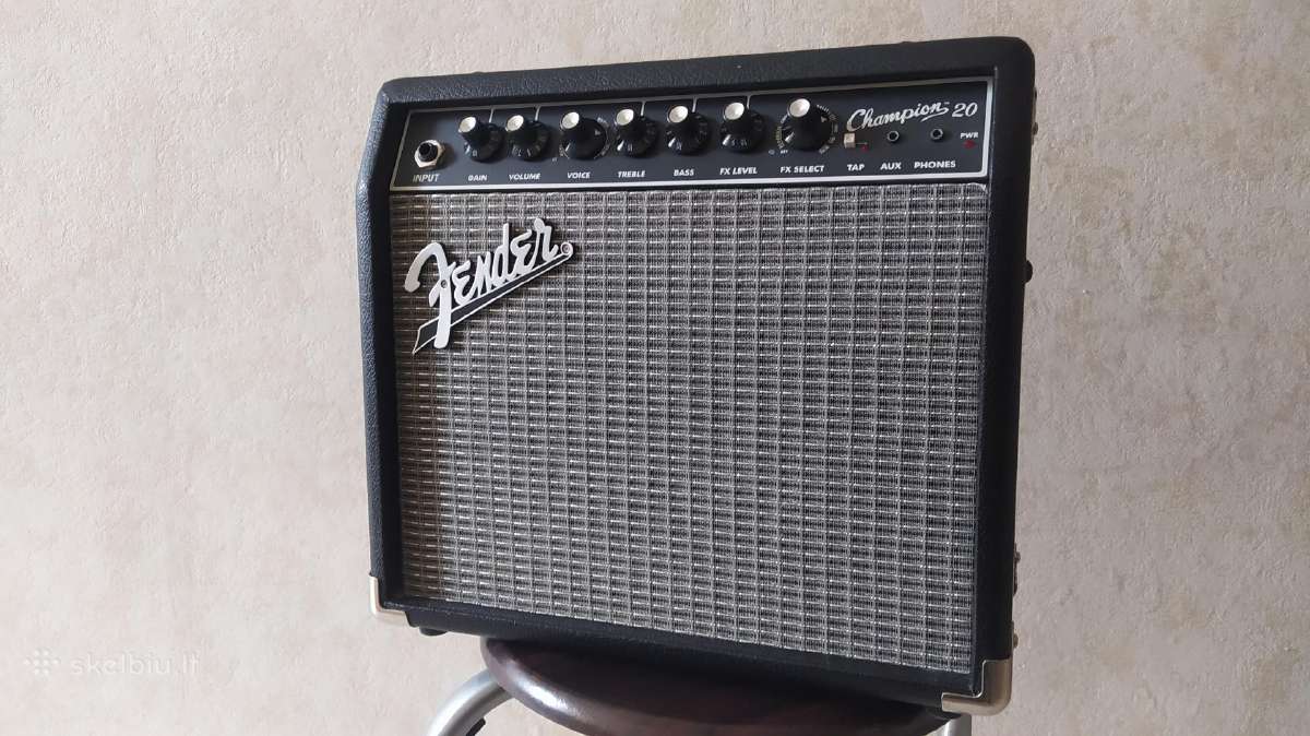 Fender Champion 20 Stiprintuvas Skelbiu Lt