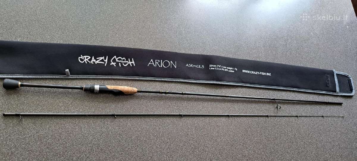 Crazy Fish Arion 1 7g 224cm Asr 742 Uls Skelbiu Lt