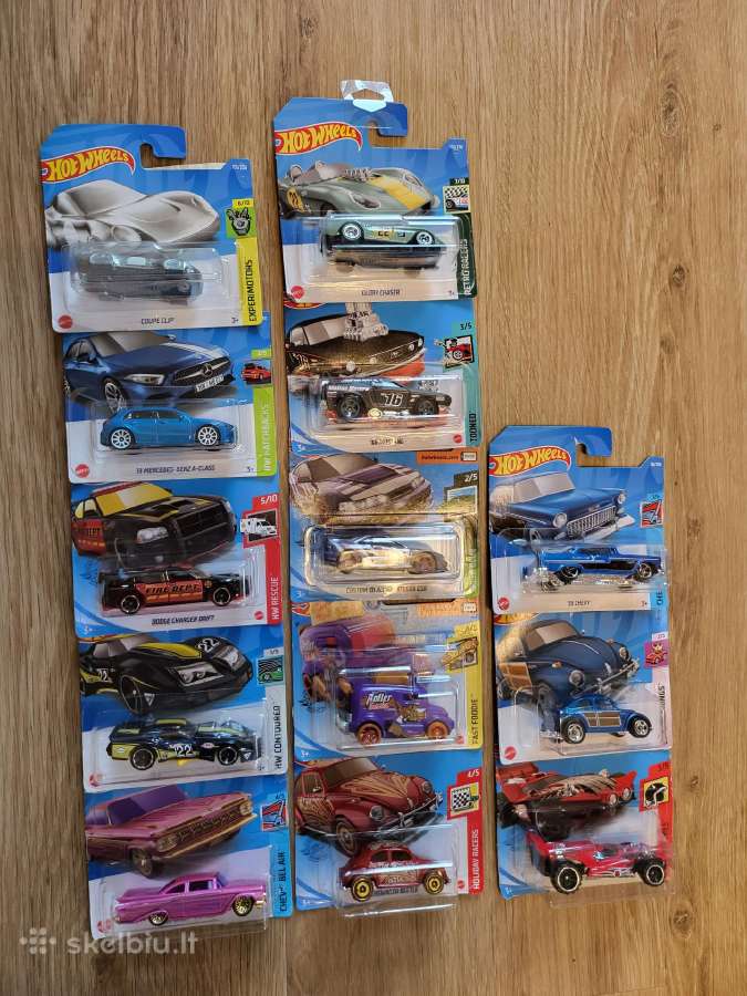 Hot Wheels Vairi Kolekcij Modeliukai Skelbiu Lt