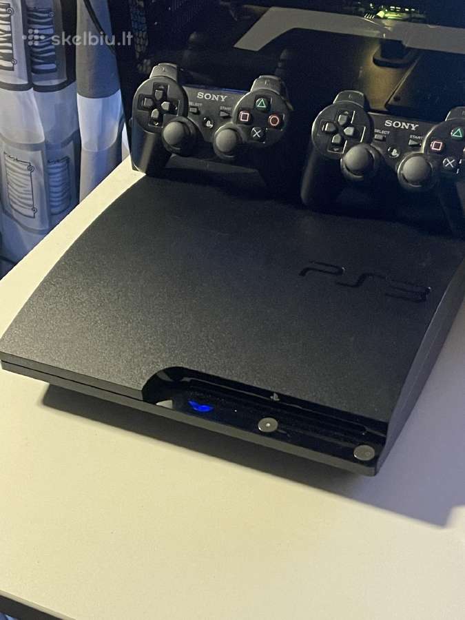 Playstation 3 Slim 320gb atrištas su daug žaidimų Skelbiu lt