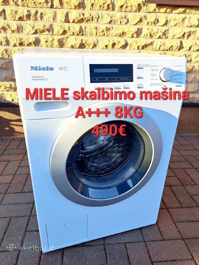 Skalbimo mašina Miele Skelbiu lt