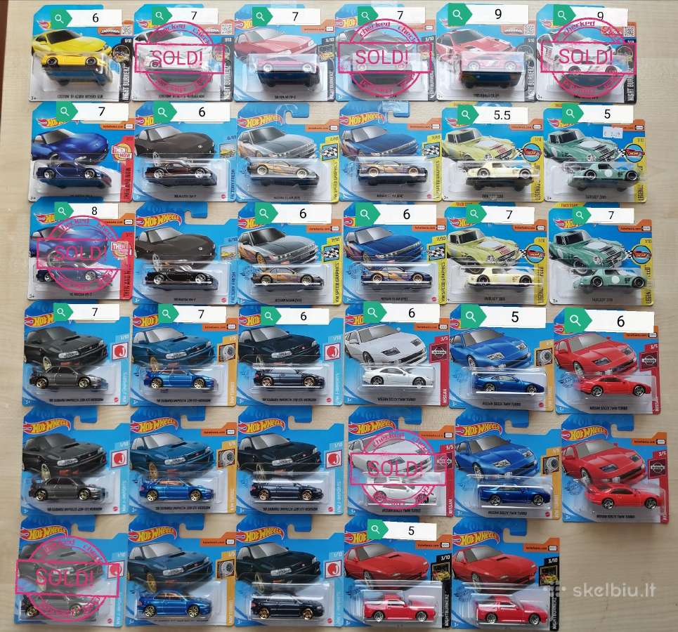 Hot Wheels Modeliukai Jdm Skelbiu Lt