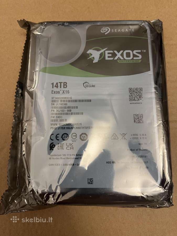 Seagate Exos X Skelbiu Lt