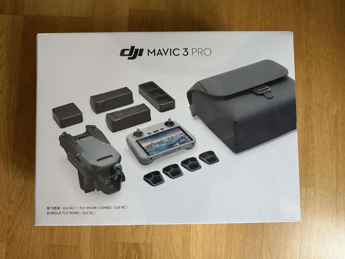 Dji Mavic Pro Fly More Combo Dji Rc Skelbiu Lt