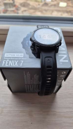 Garmin Fenix 7 Saphire Solar Skelbiu Lt