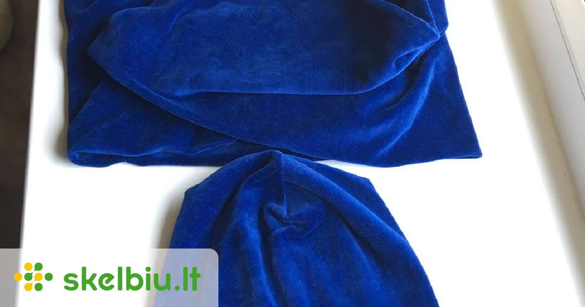 Classic Royal Blue Velvet Fabric