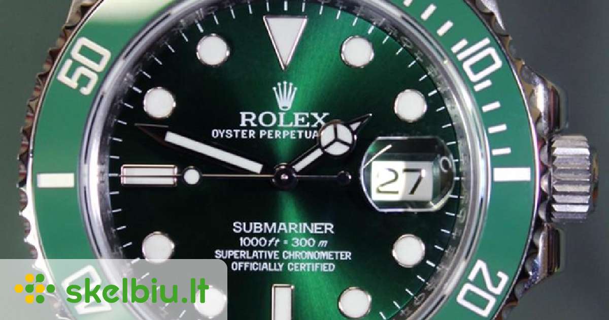 Laikrodziai vyrams rolex best sale