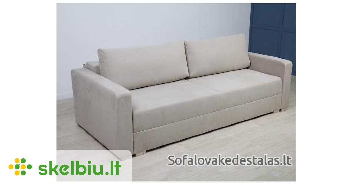 heel veel mechanisme Speciaal Kleo (230cm) sofa lova - Skelbiu.lt