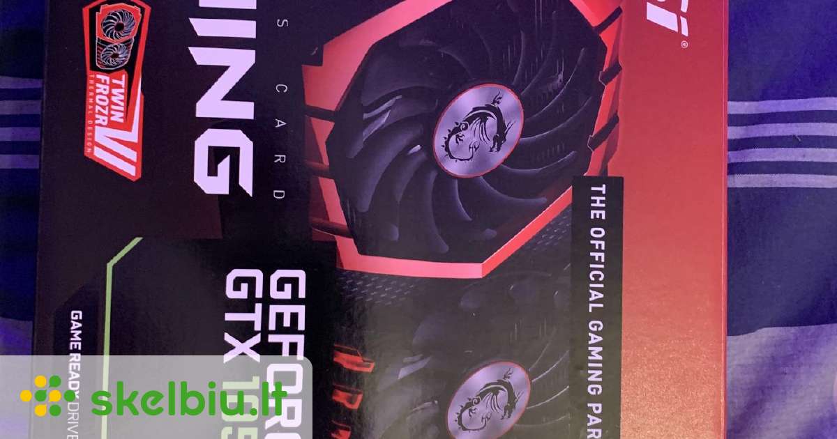 gtx 1050 msi 2gb skelbimai - Skelbiu.lt