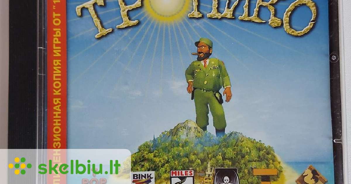 ,тропико' Pc CDrom strateginis Žaidimas Skelbiu.lt