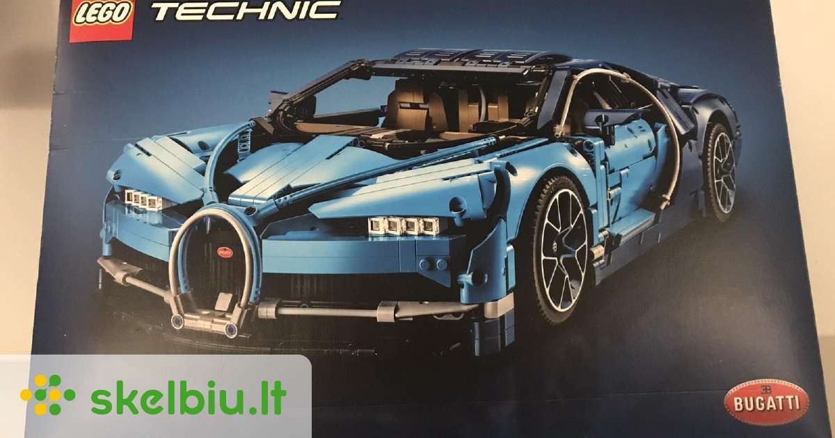 Lego cheap bugatti kaina