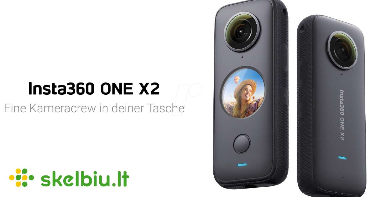 insta360 one x2 kaina