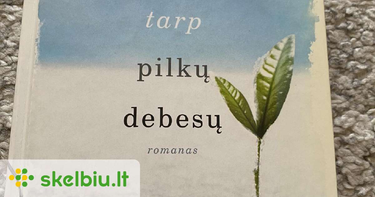 Knyga tarp pilkų debesų Skelbiu.lt