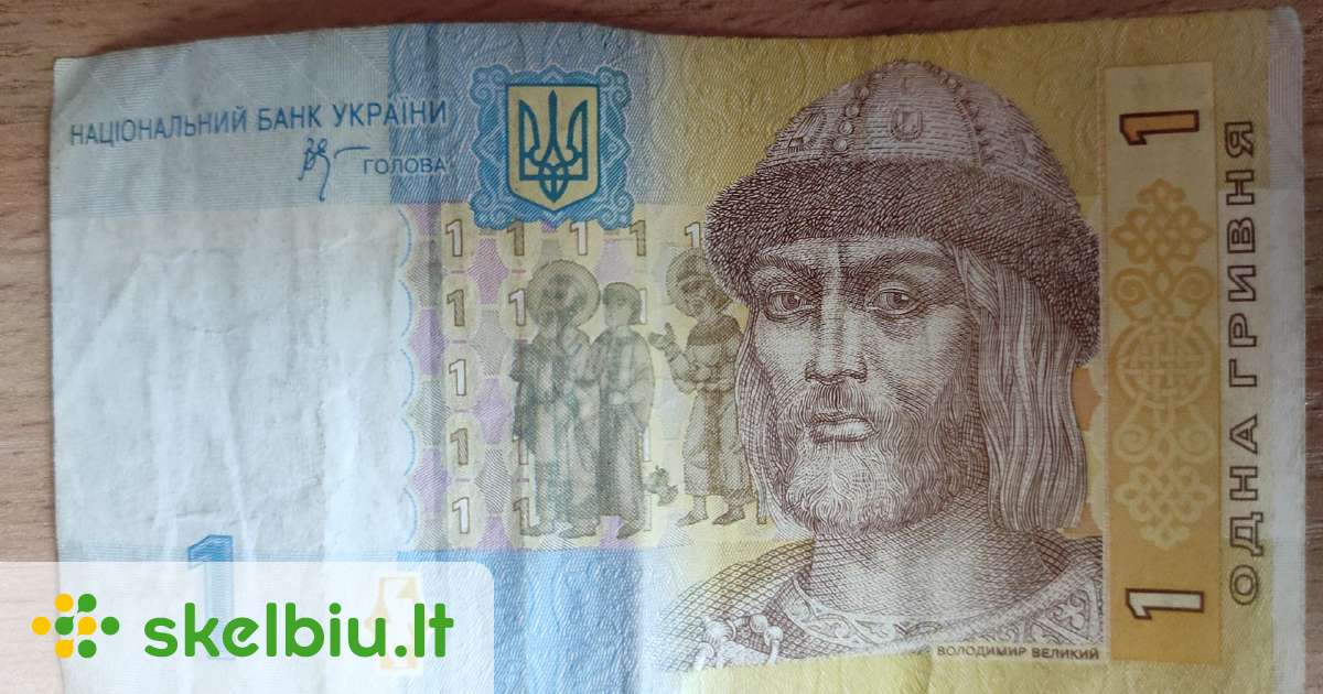 ukrainos banknota skelbimai - Skelbiu.lt