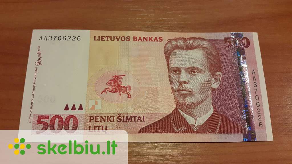 500 litu unc skelbimai - Skelbiu.lt