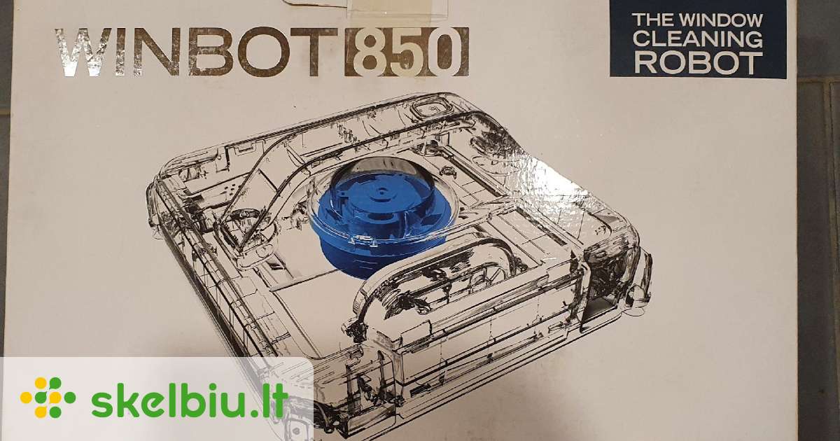 Langų Valymo Robotas Ecovacs Winbot 850 - Skelbiu.lt